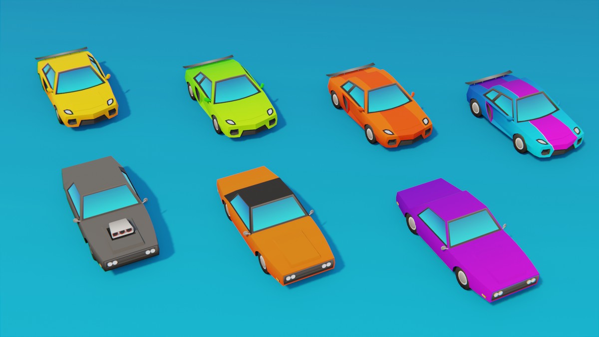 Stylized Low Poly Vehicle Pack by IGS