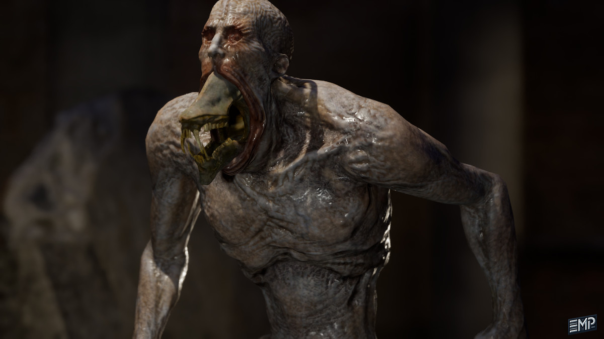 Scary werewolf