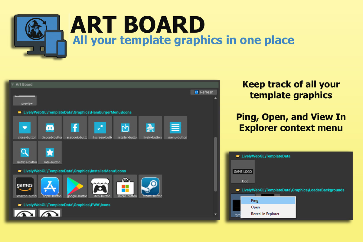 LIVELY WebGL Template