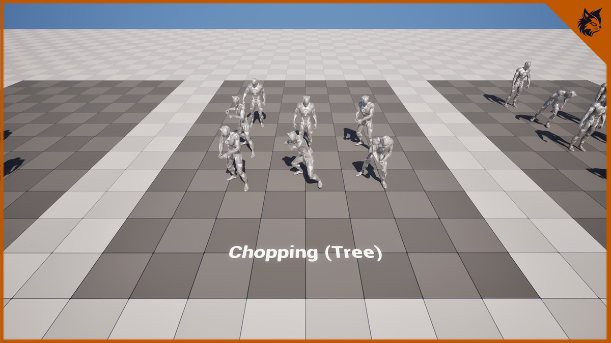 Woodcutting Animation Pack