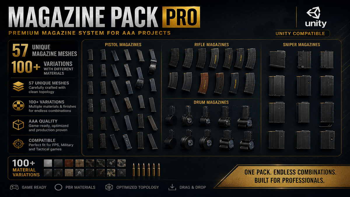MAGAZINE PACK PRO