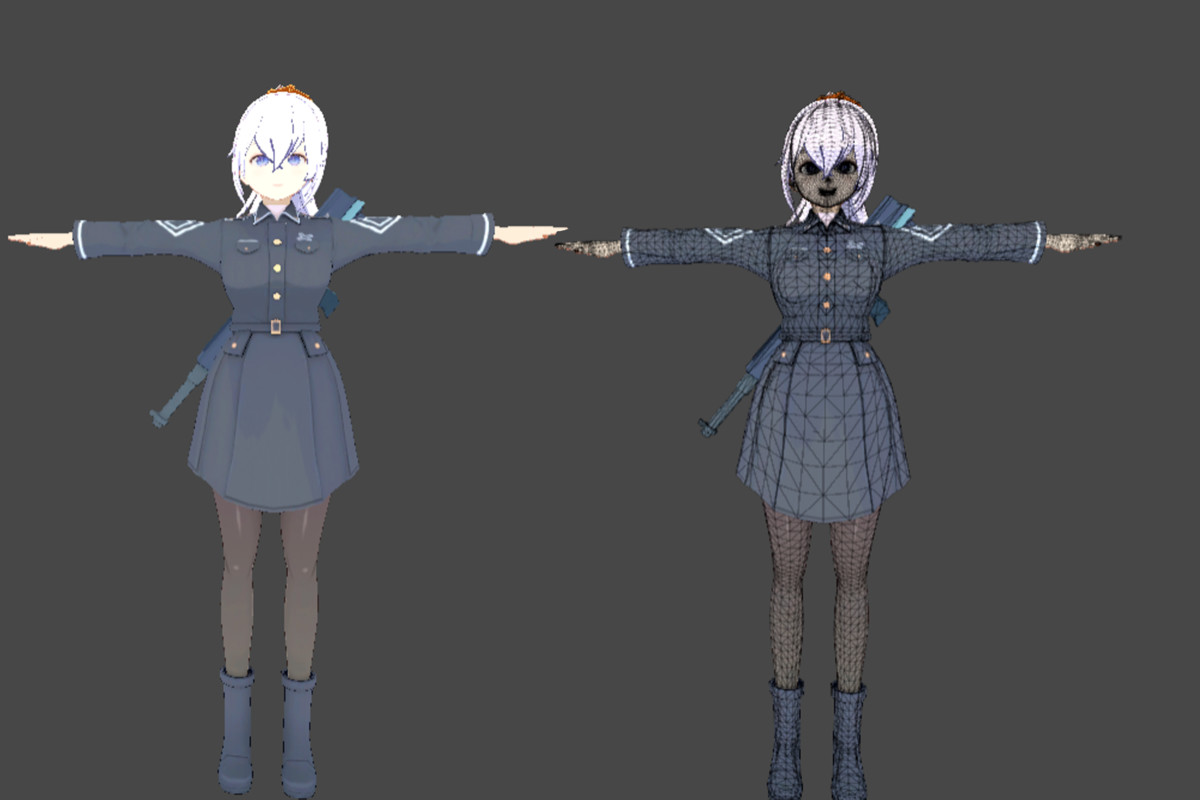 Anime Combat Military Officer