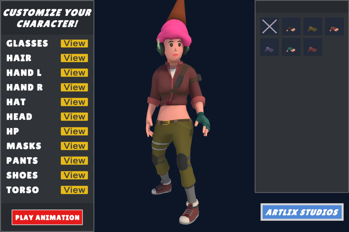 Customizable 3D Characters Ultimate Bundle