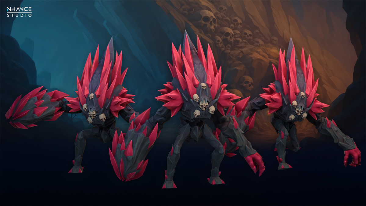 Stylized Cave Crystal Creatures Pack