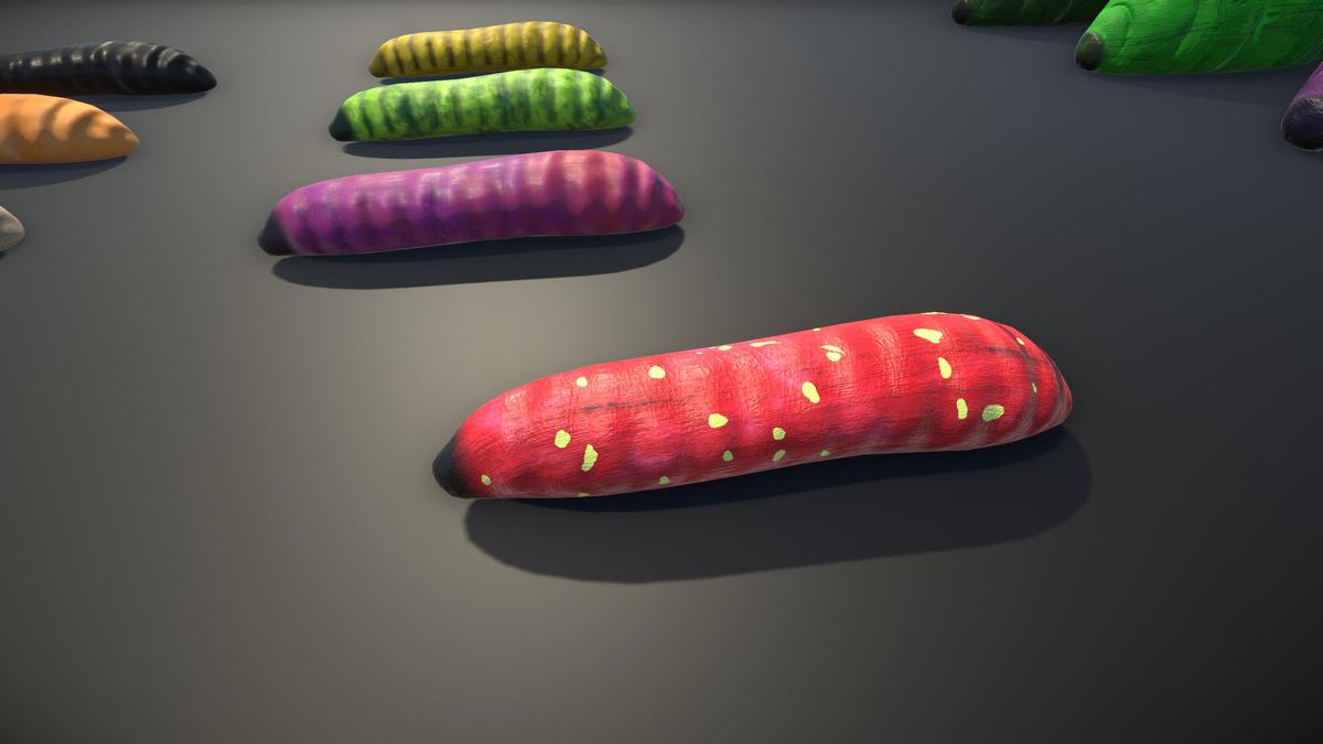 Frozen Winter Worms(Customizable)