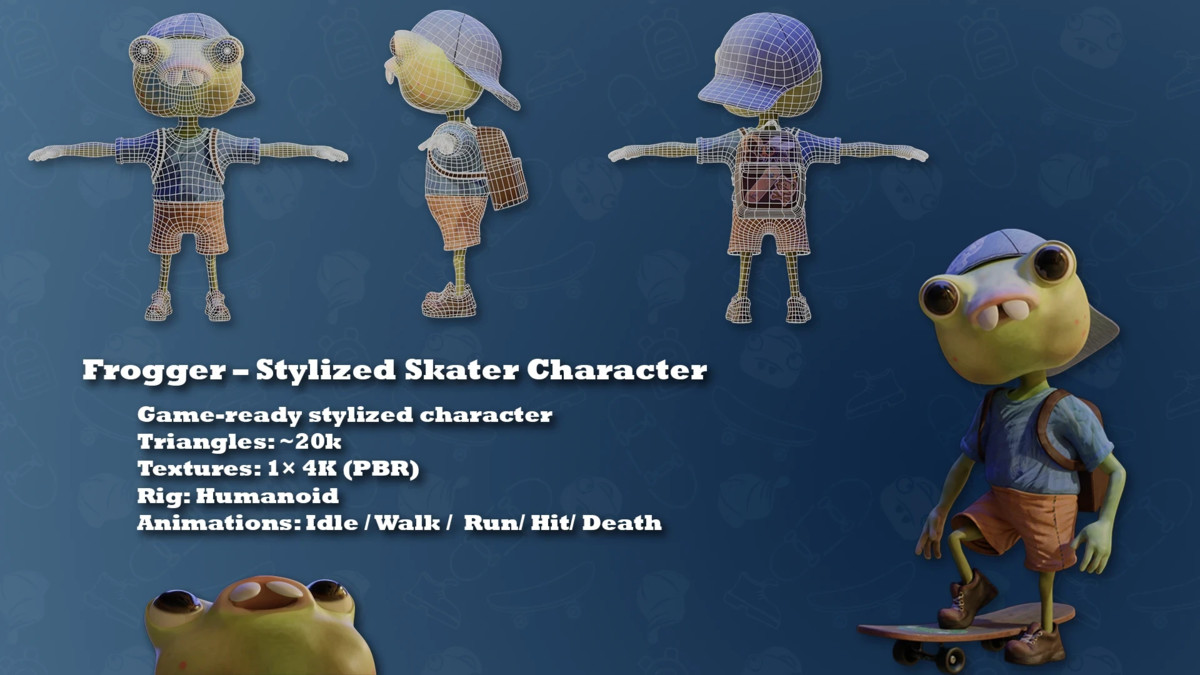 Frogger - Character Asset