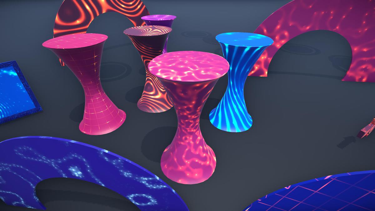 Animated Abstract Shader & Props