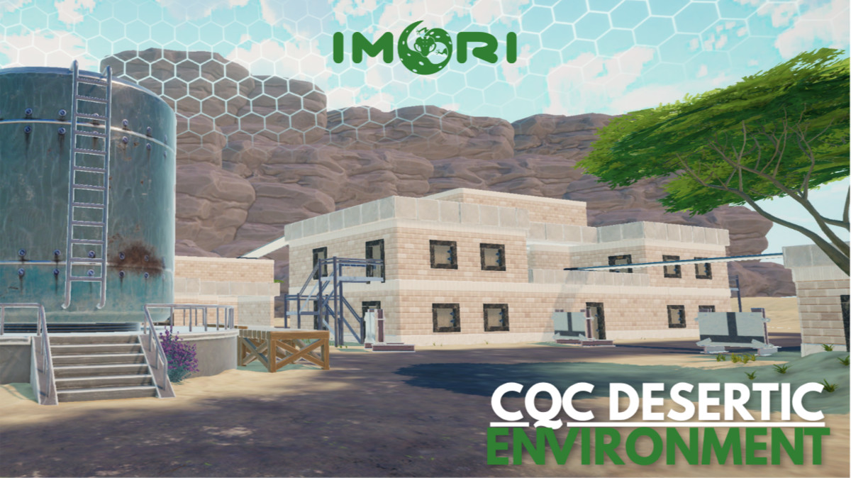 CQC Desertic Environment - Modular Toon Pack