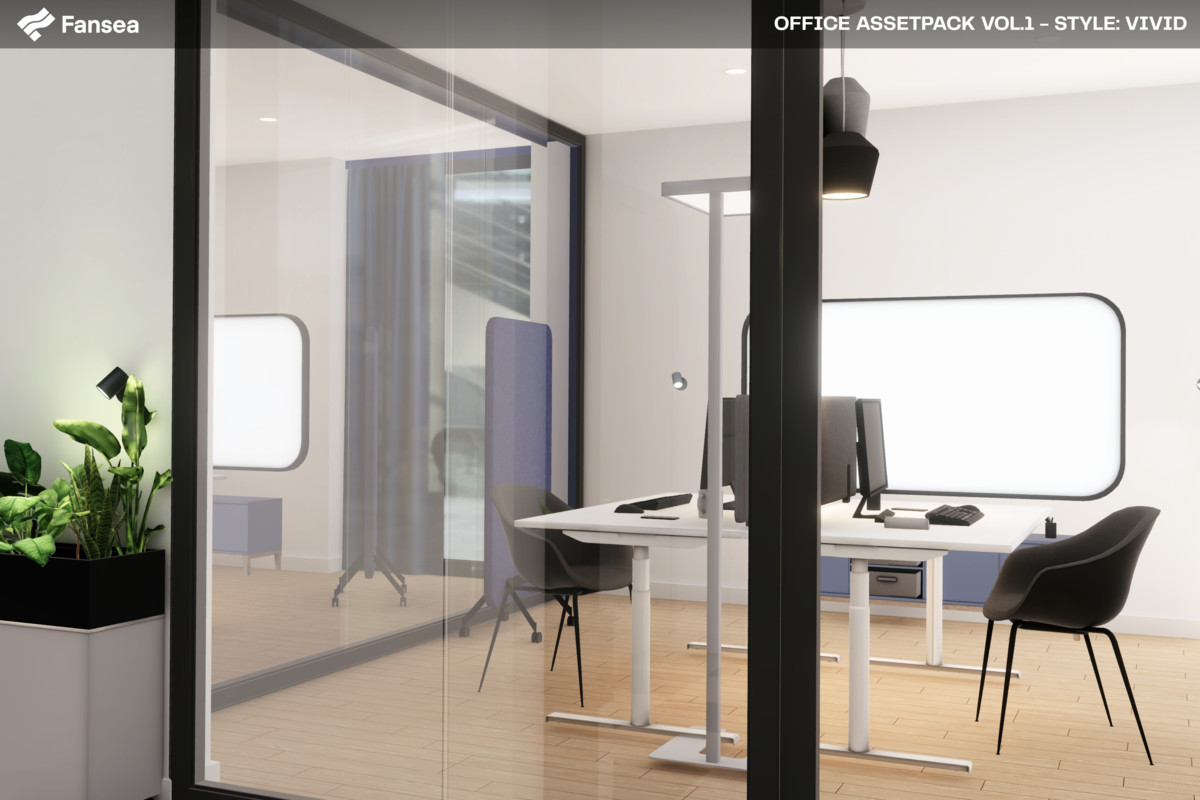 Fansea - Office Interior Pack Vol. 1