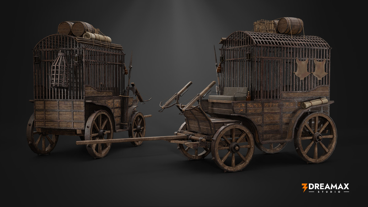 Medieval Wagons, Carts & Carriages Vol. 2 – Horse & Ox-Drawn Transport