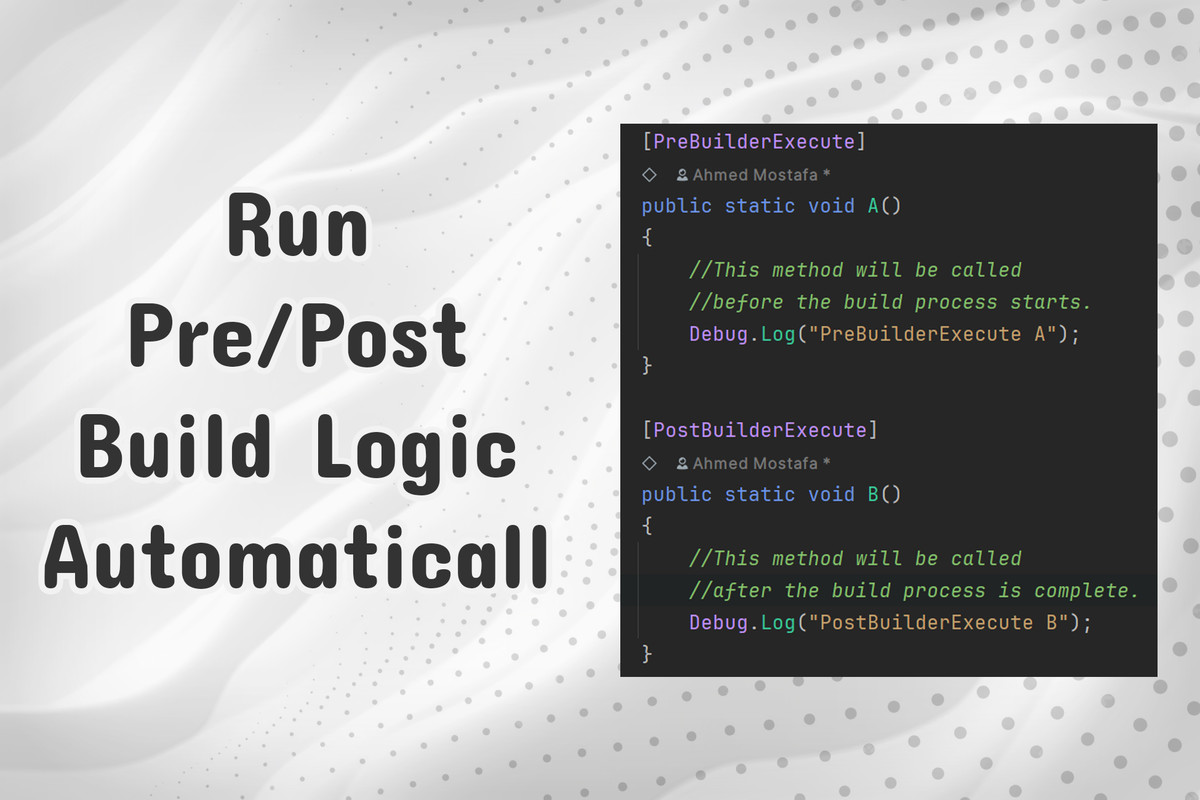 Hot Builder | Build Projects Without Freezing the Editor