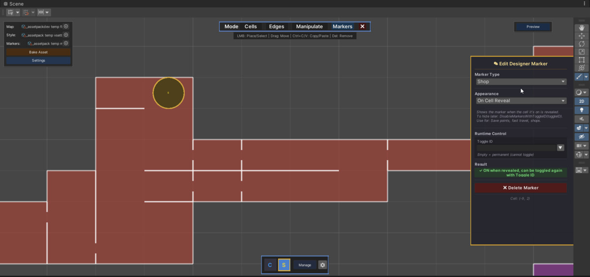 2D Grid Map Maker