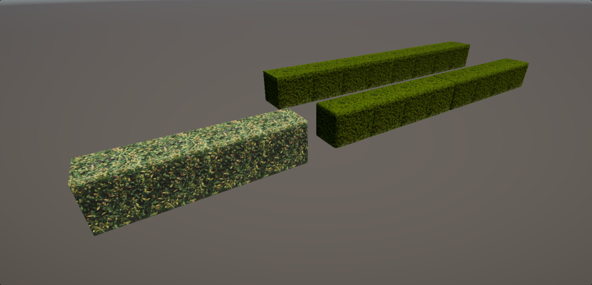Optimized Realistic Modular Hedge Set