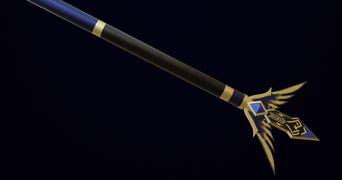 6 Fantasy Trident Bundle URP HDRP Textures