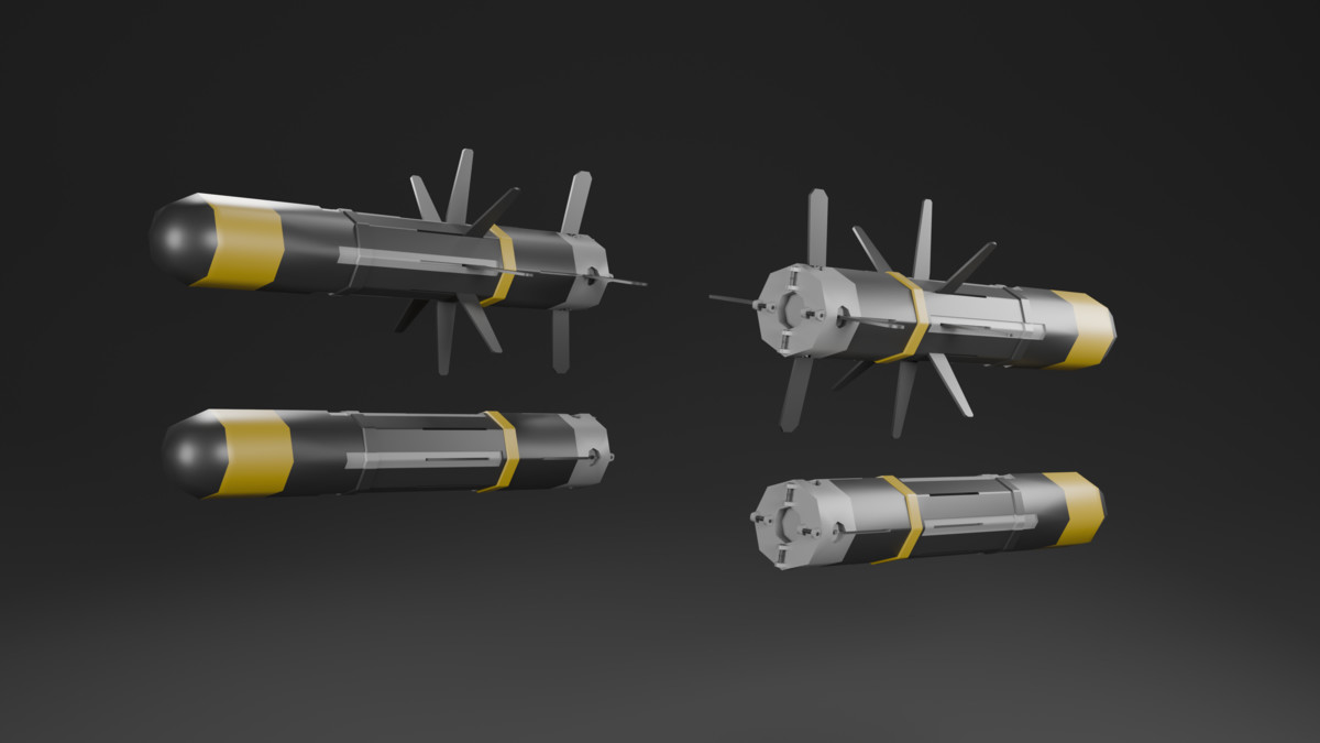 Low poly Grenade Launchers.2