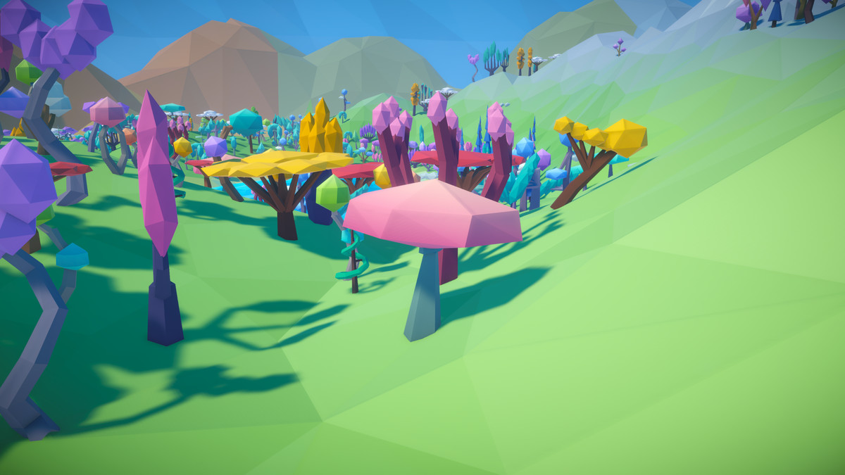 MK Low Poly Trees - Fantasy
