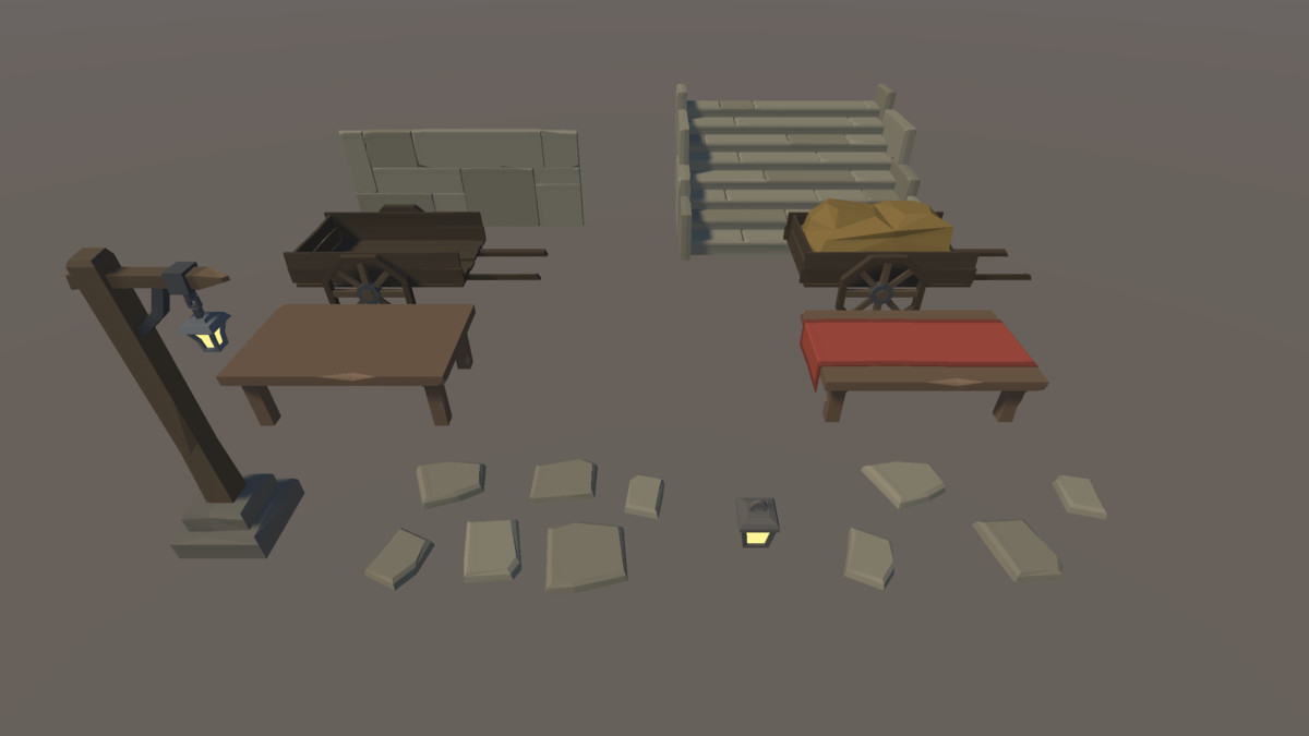 Stylized Fantasy - Town Pack