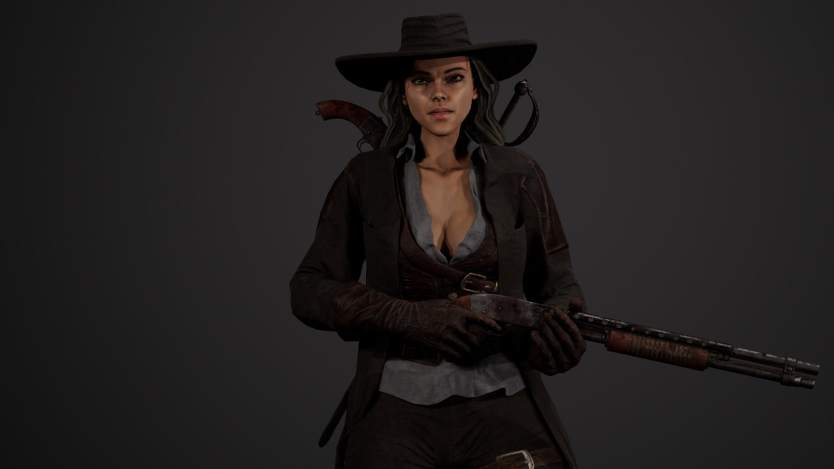 Western Gothic Zombie