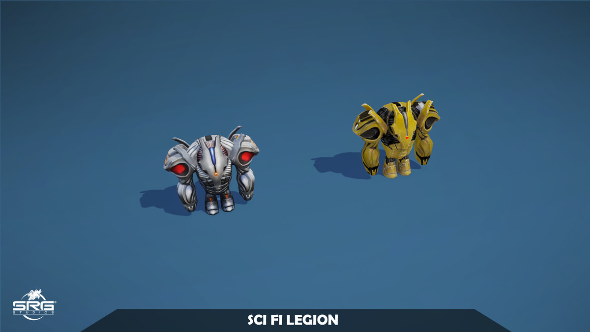 Ultra Legion - Sci Fi & Fantasy 3D Character Mega Pack