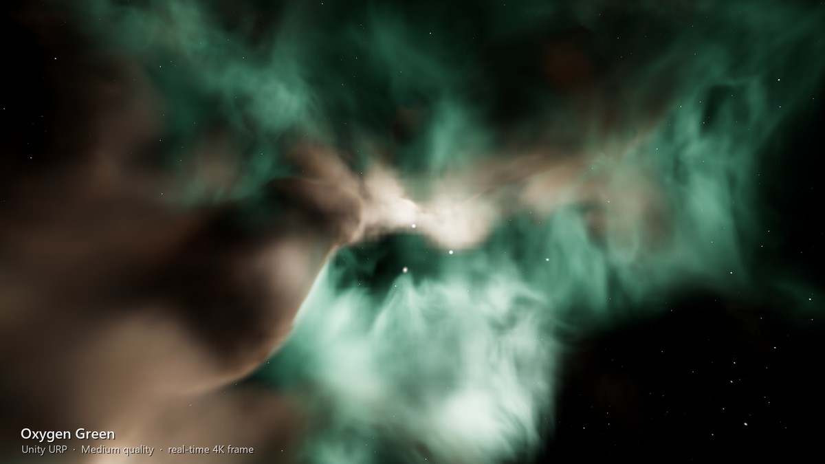 Volumetric Nebula Skyboxes 2 – 17 Fly-Through 3D Space Nebulae (URP & HDRP)