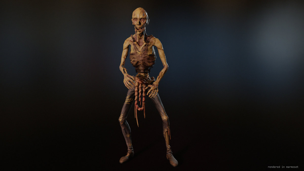 Zombie creepy