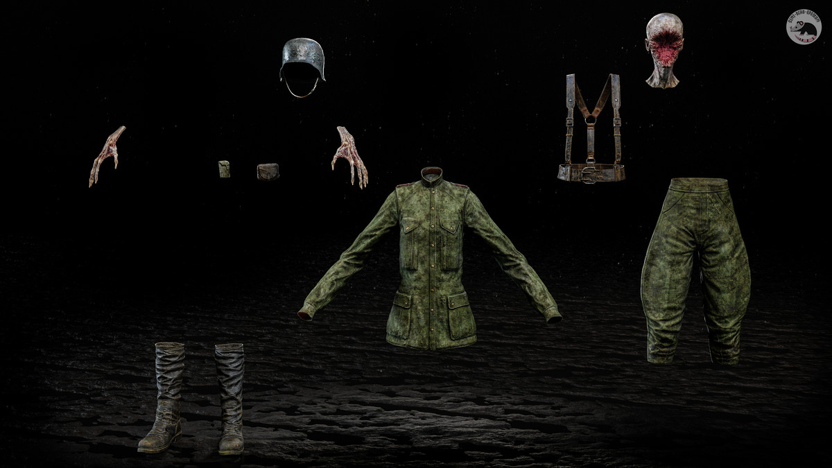 Trench Nightmares - Corrupted WW1 Soldier