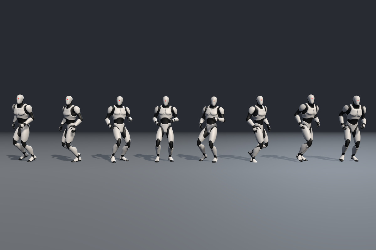 Male Movements Animation