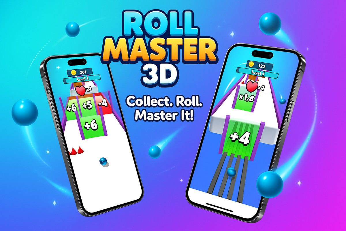 Roll Master 3D - Hyper Causal Mobile Game
