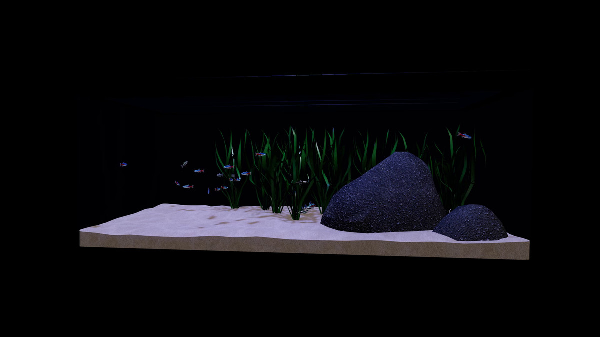 Fish School AI - Tropical Aquarium Set