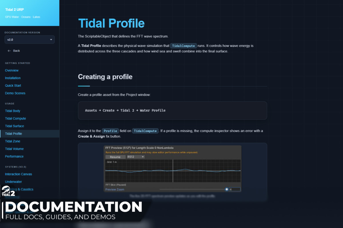 Tidal 2 - Water System