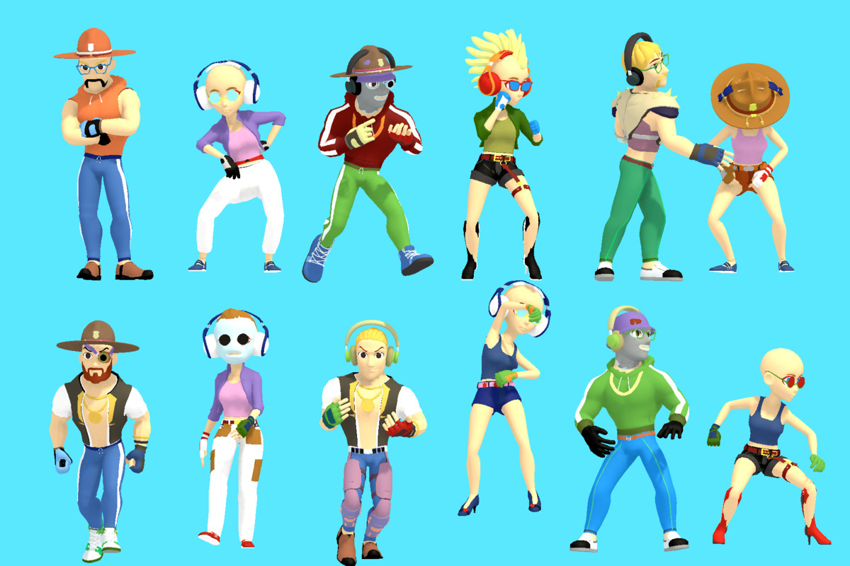 Stylized Criminal Characters