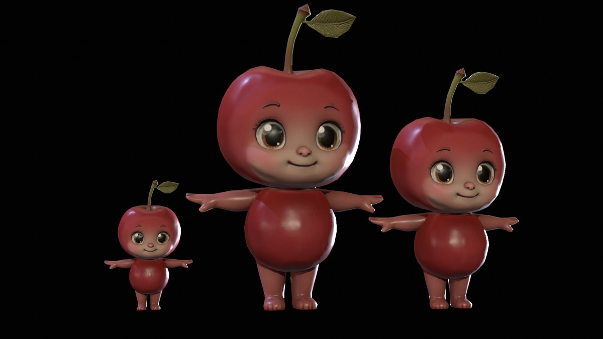 Chibi Fruit Cherry