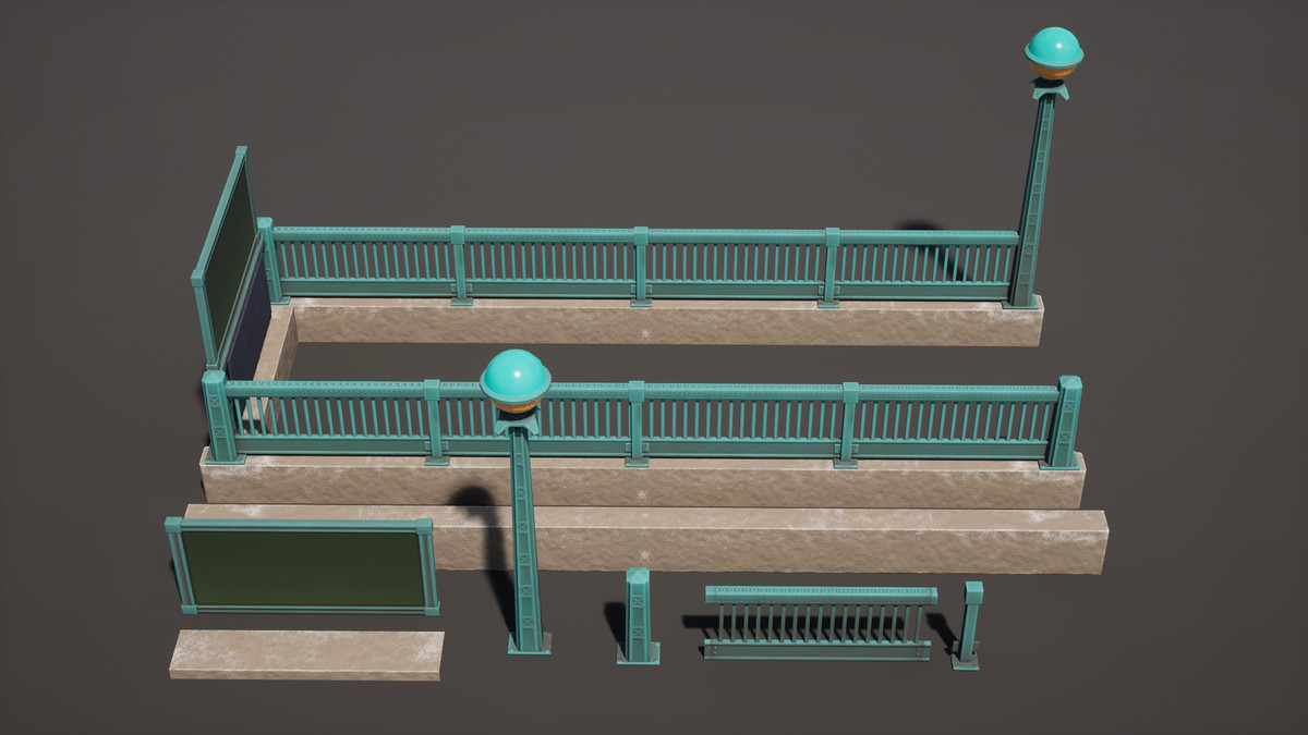 Subway Realm - Game-Ready NYC Metro Station