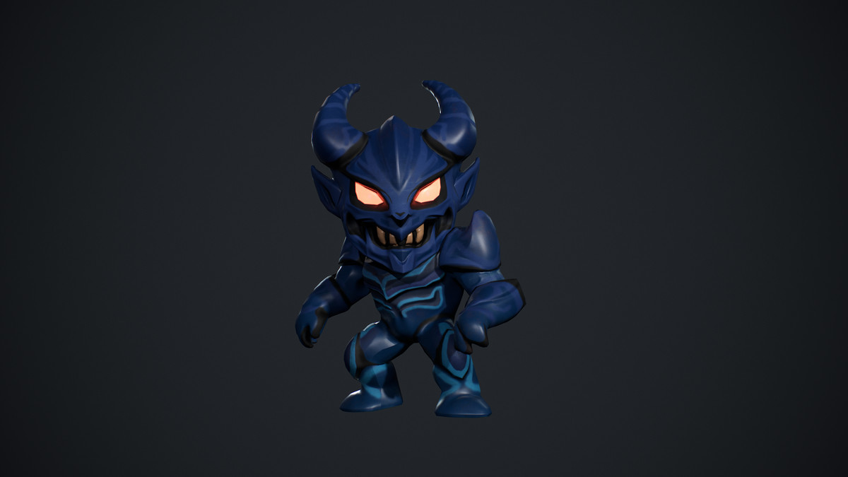 Demon Low Poly