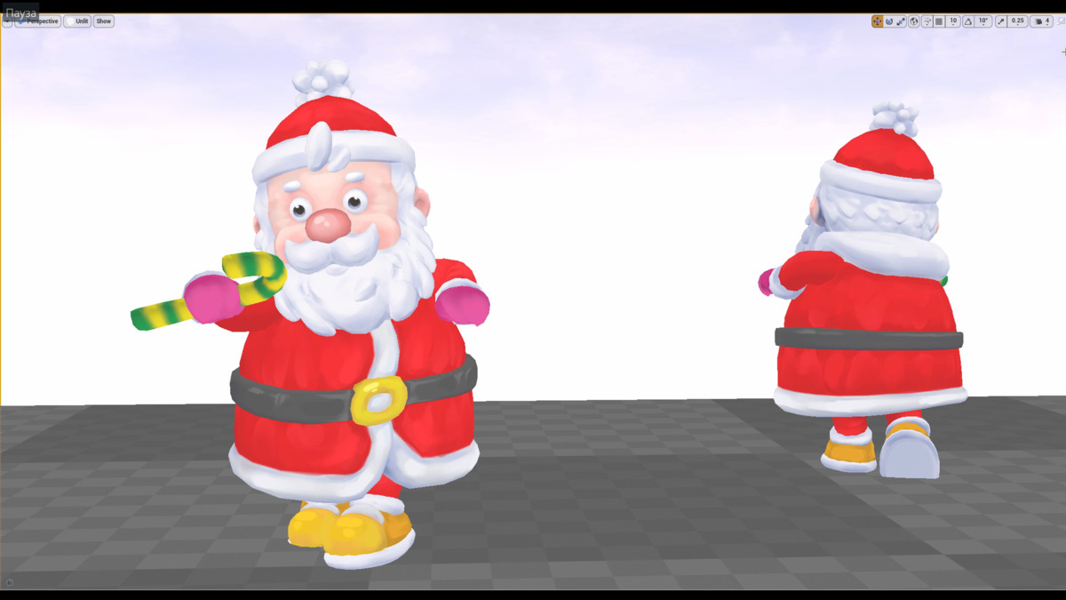 santa claus 24 animations