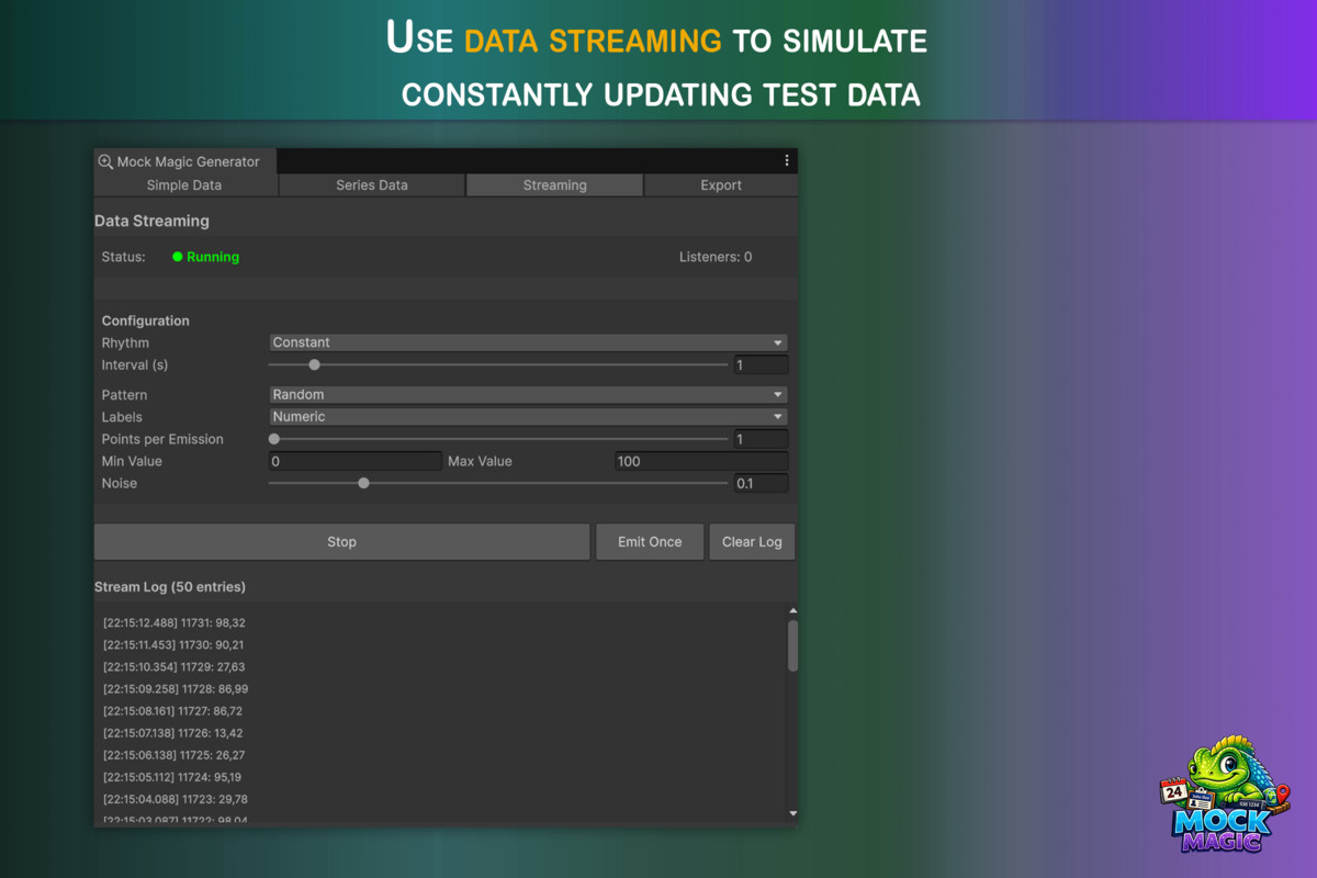 Mock Magic - Realistic Test Data Generator for Unity, image 4