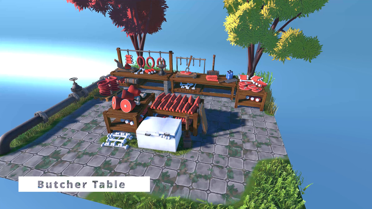 Ultimate Crafting Stations Pack - Stylized - Low Poly - 100% Modular