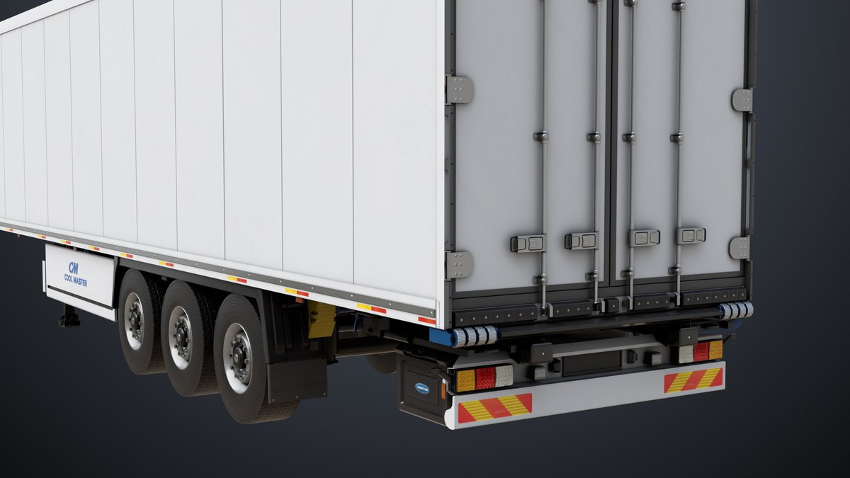 Refrigerator Trailer 05 URP HDRP Textures