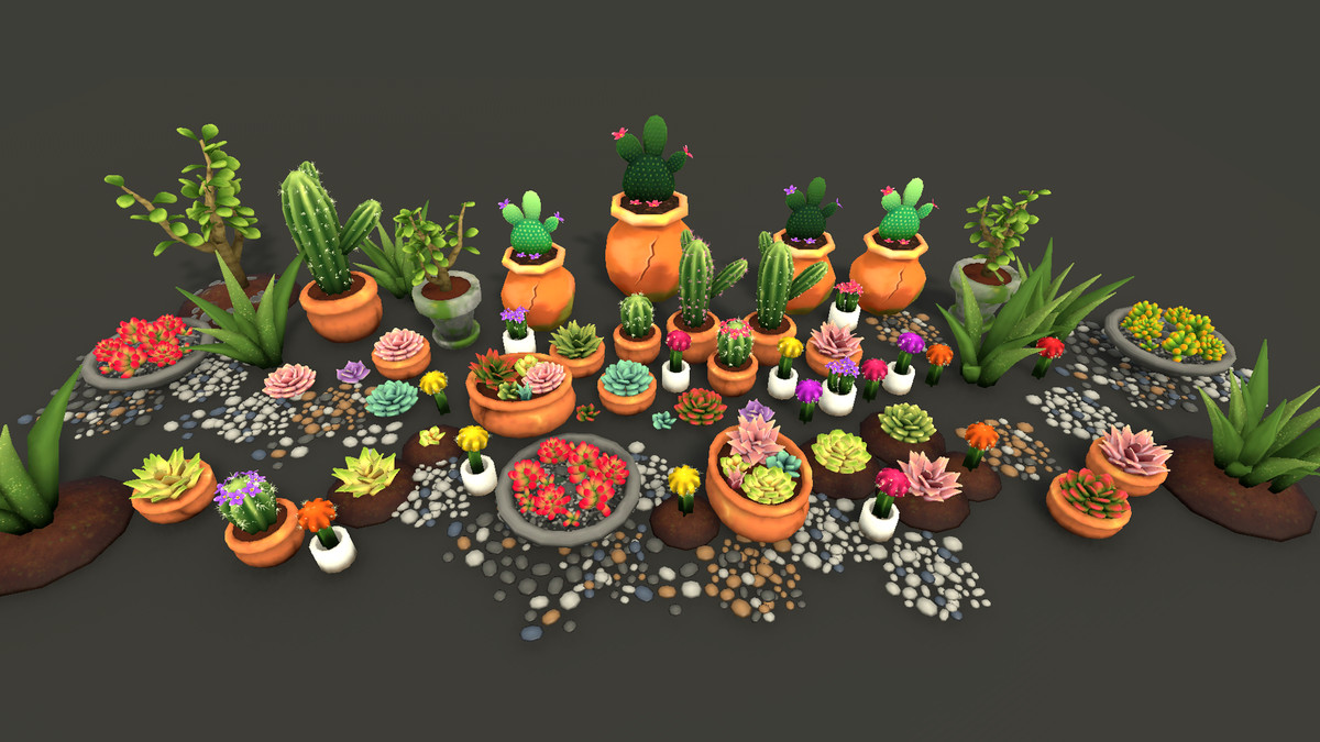 Nature Necessities - Stylized Succulents