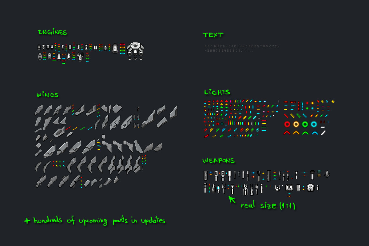 Ultimate Spaceship Creator (2D)