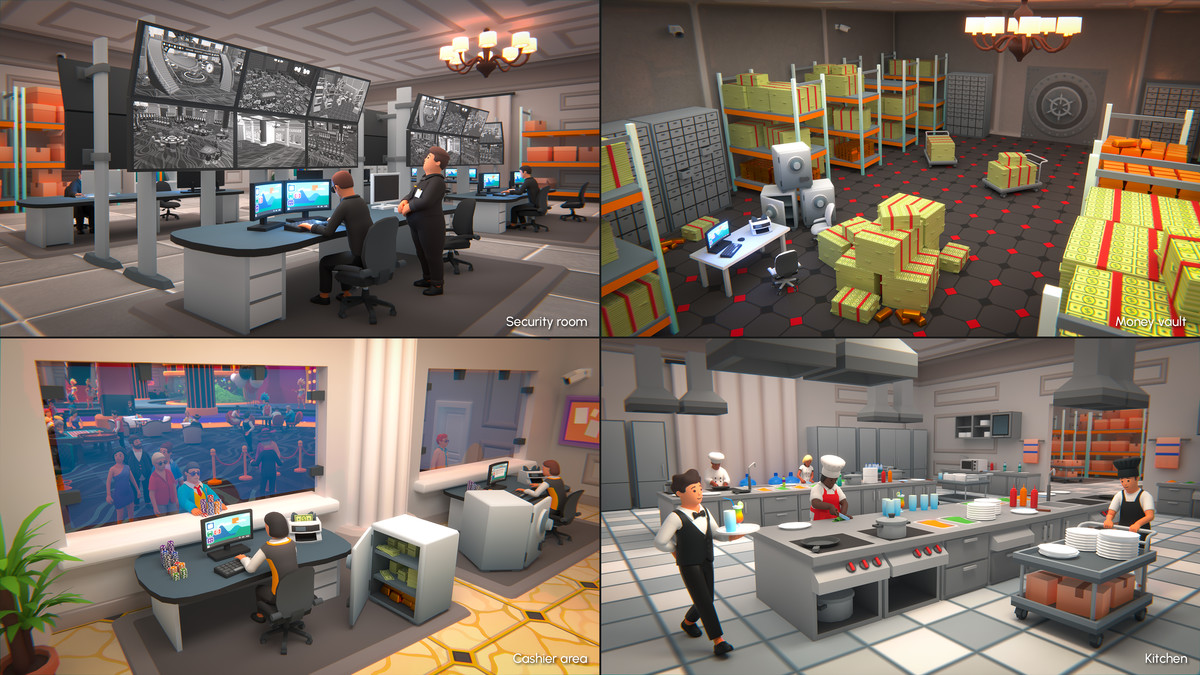 Casino - Low Poly Asset Pack