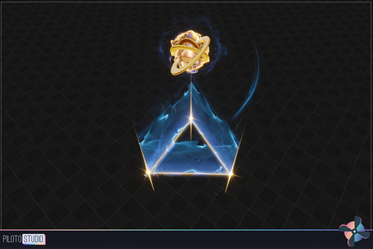 Triangle Burst Magic VFX