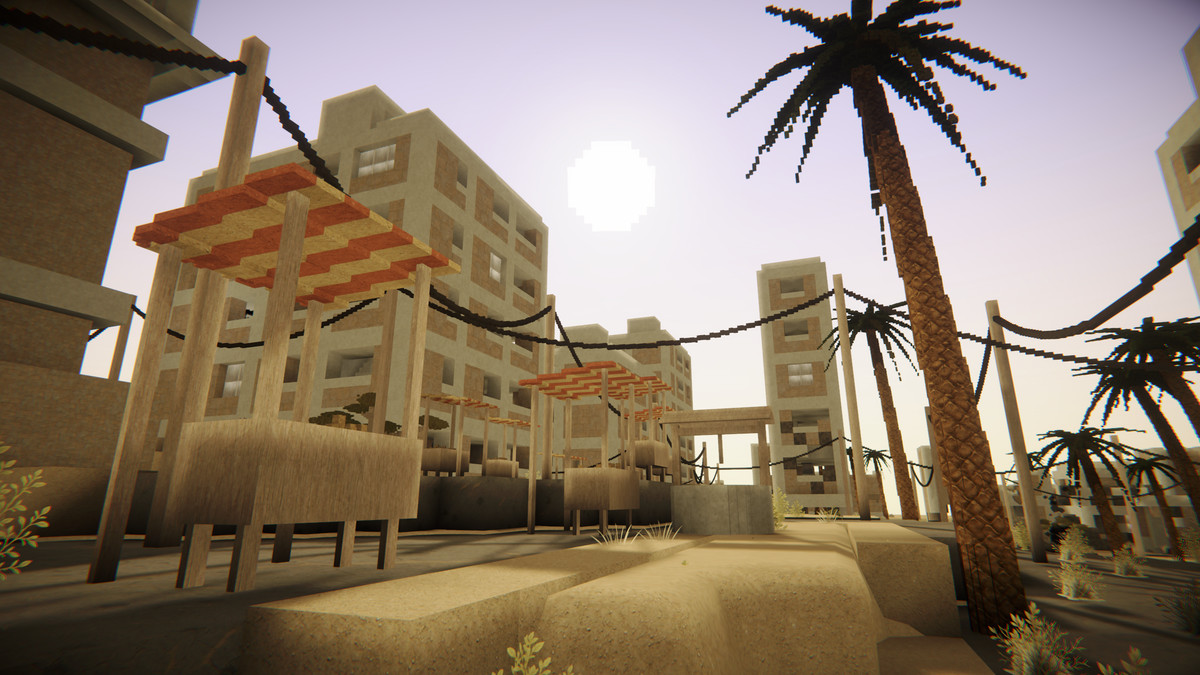 Voxel Combat Zone