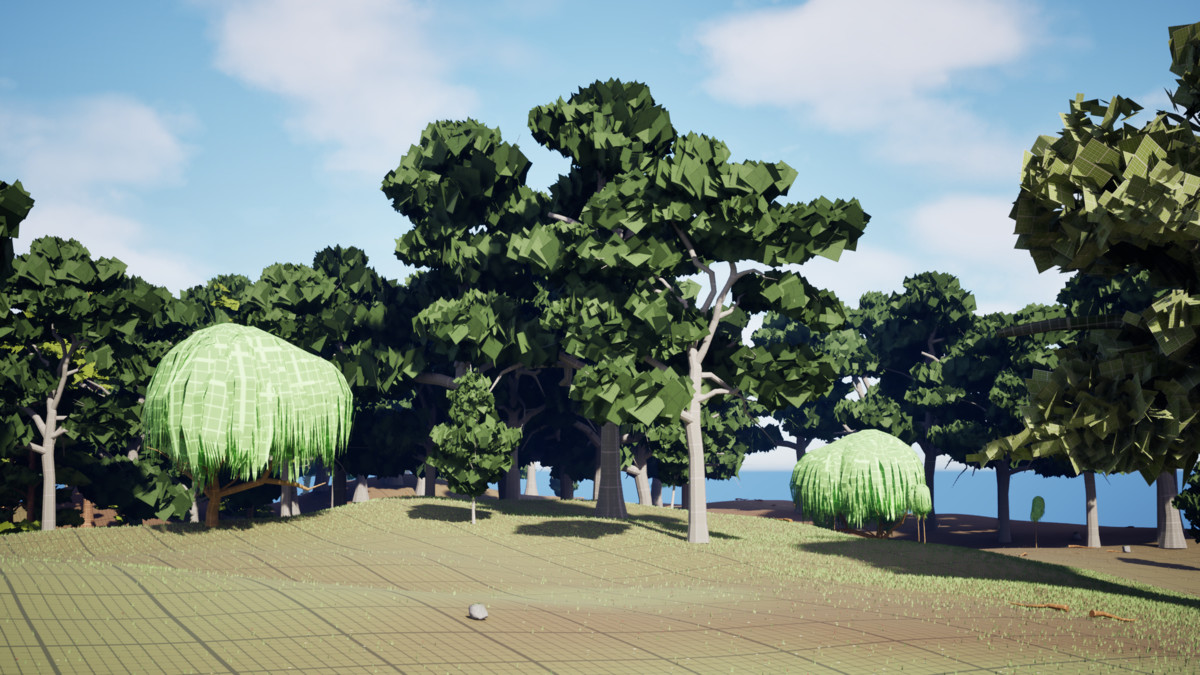 Forest Starter Blockout Kit - 60 Assets Modular Pack for Level Design