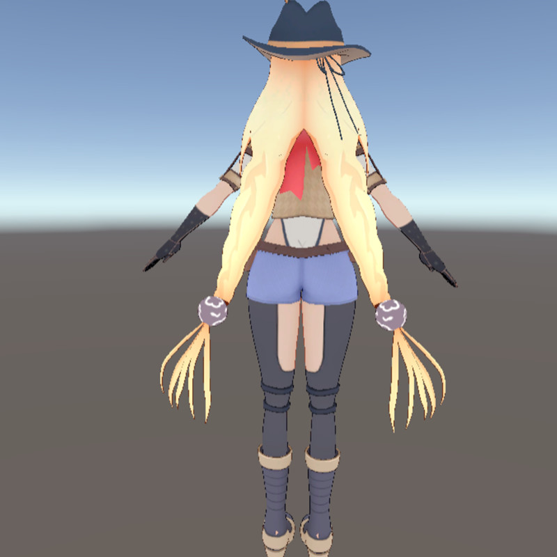 Anime Combat Cowgirl