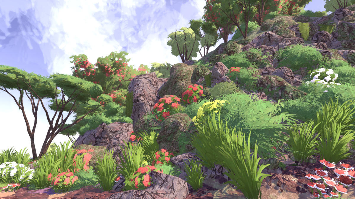 Vibrant Spring - Stylized Nature