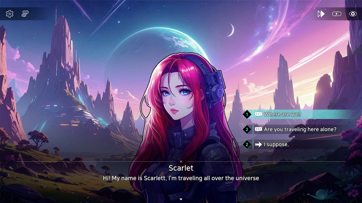 Sci-Fi Turn-Based UI