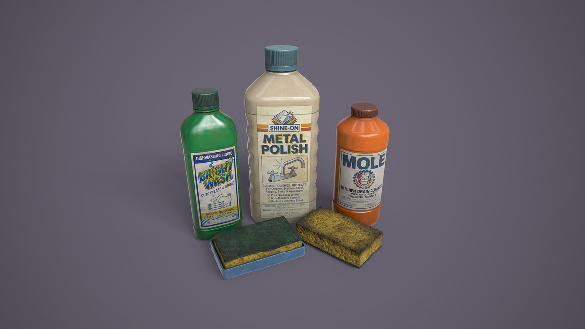 Retro Kitchen Props