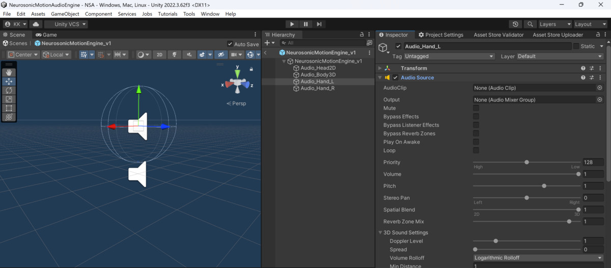 NeuroSonic Motion Audio Engine