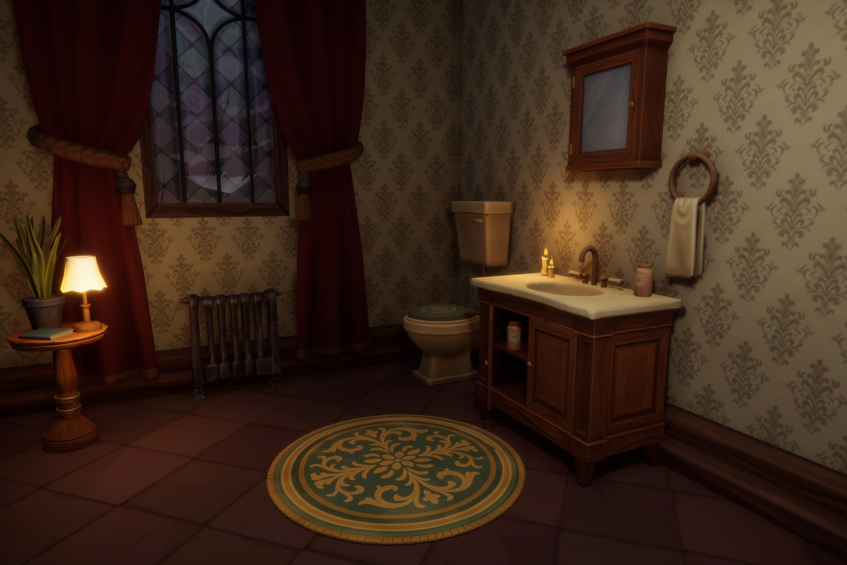 Stylized Victorian Mansion